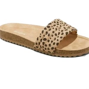 Girls Shoes Cat & Jack Size Selma Slip On Footbed Sandals size 13